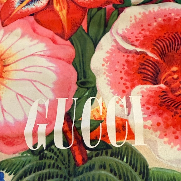 GUCCI FLORAL DUST BAG, NO SHOES - Picture 2 of 4